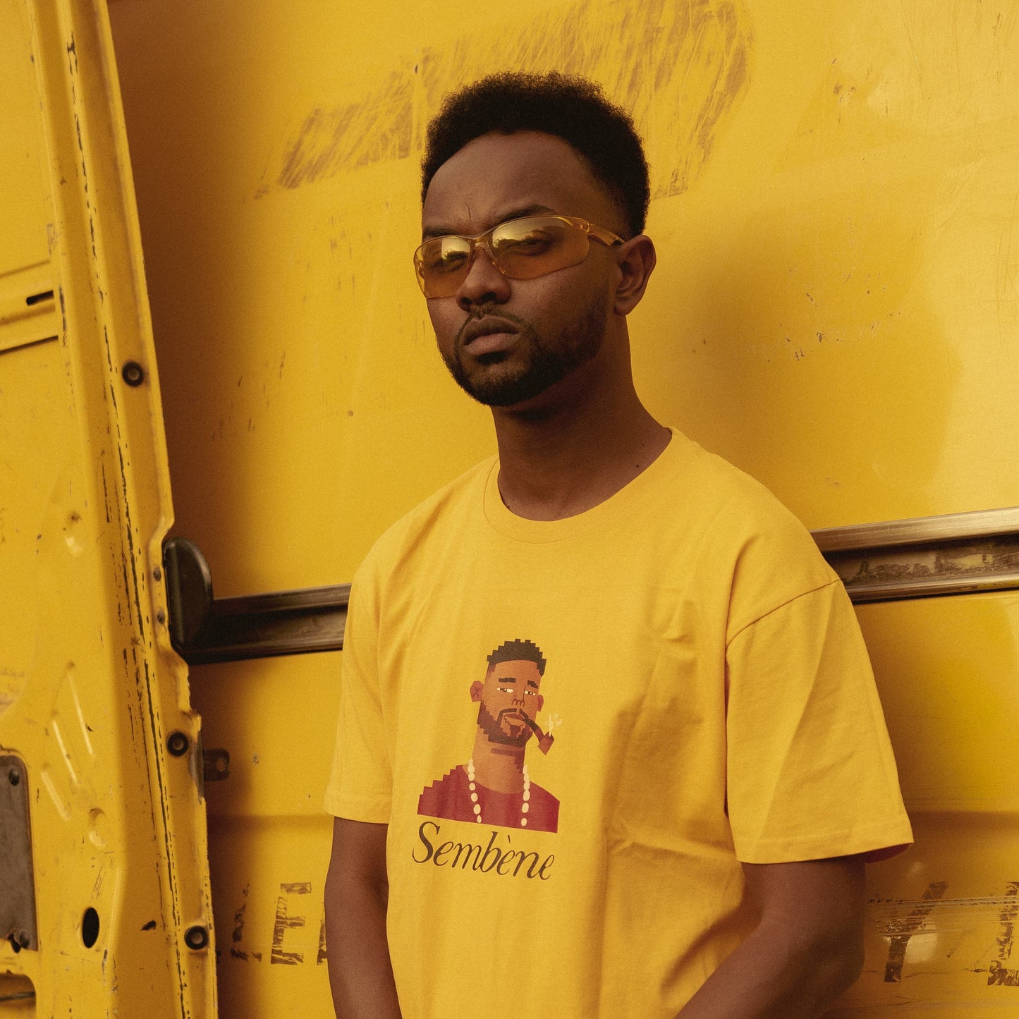 Sembène Boxy Tee x Elzo